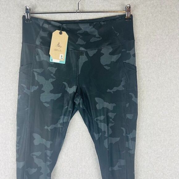 New Prana Sz 1X Plus Electa High Rise Athletic Work Out Legging II Camo NWT - Picture 8 of 12